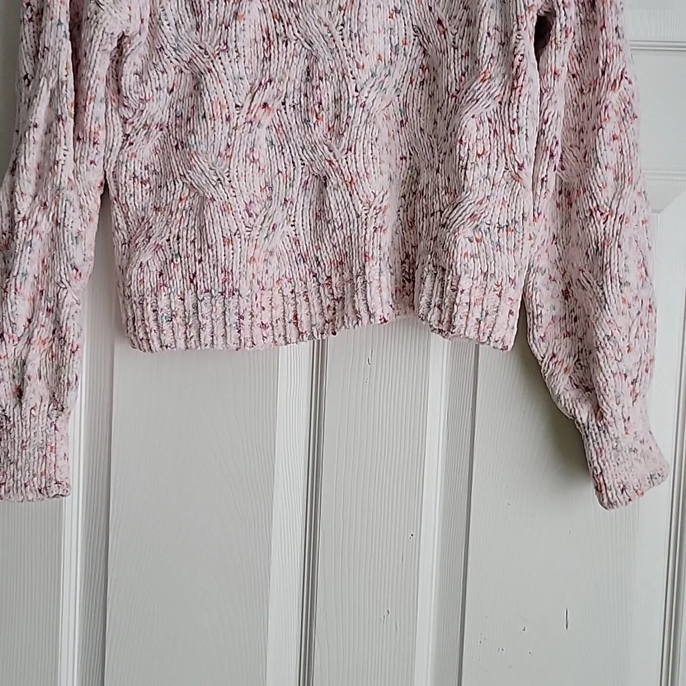 Pink Rose Women's Sweater - Picture 6 of 10
